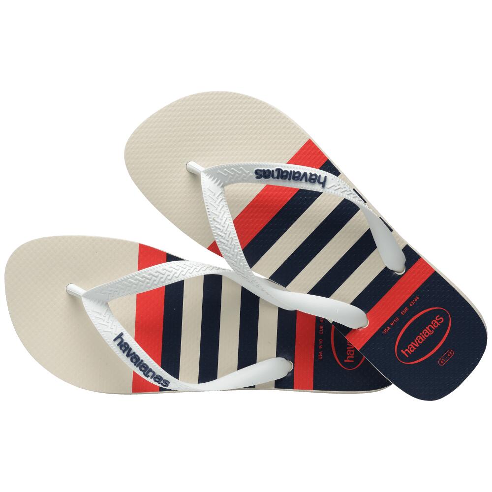 Havaianas Top Havaianas White Mens TOP NAUTICAL MEN'S FLIP