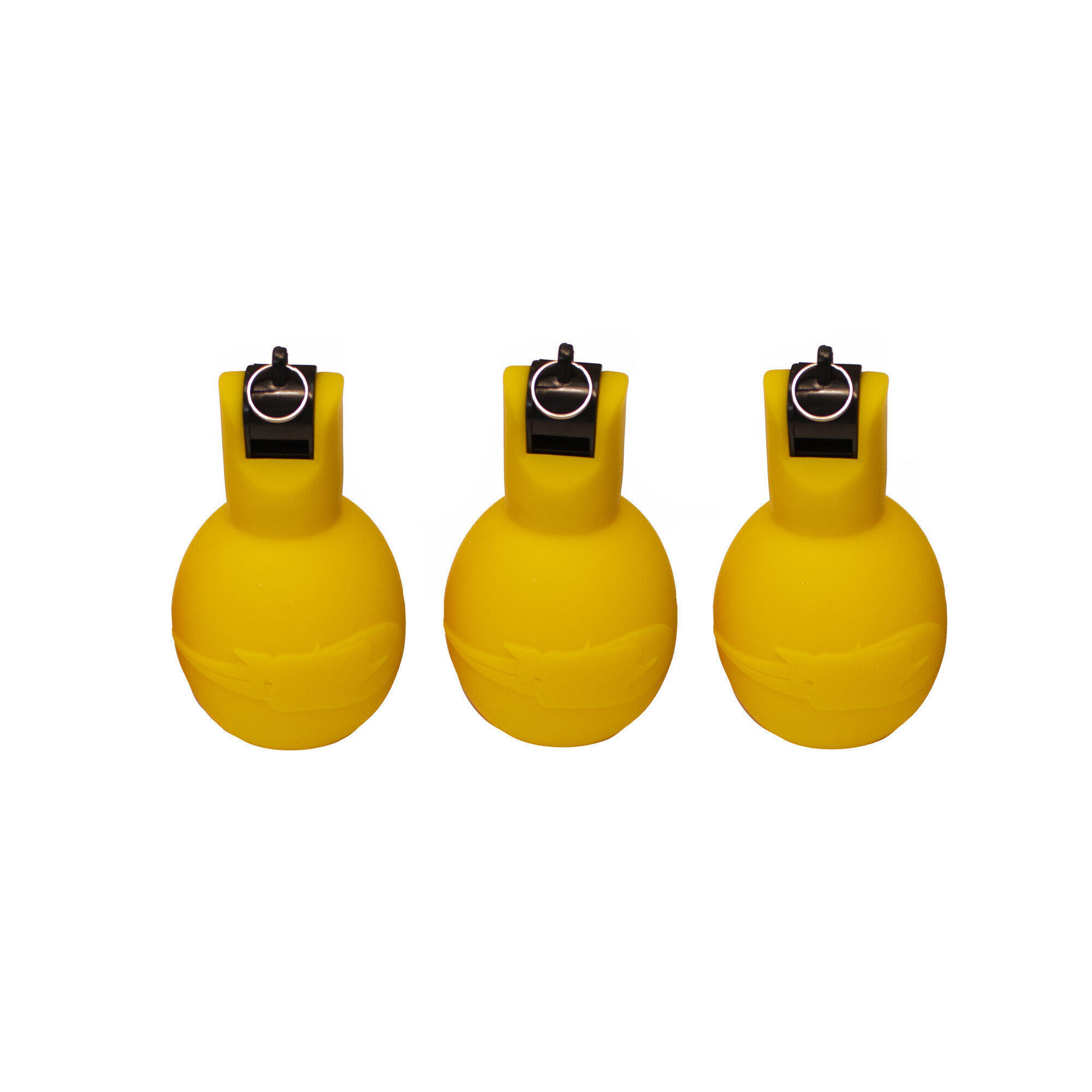 Power Shot - Sifflet Poire / Sifflet À Main Hygiénique Jaune - Lot De 3 - Sifflet - Jaune - Taille Unique - Decathlon