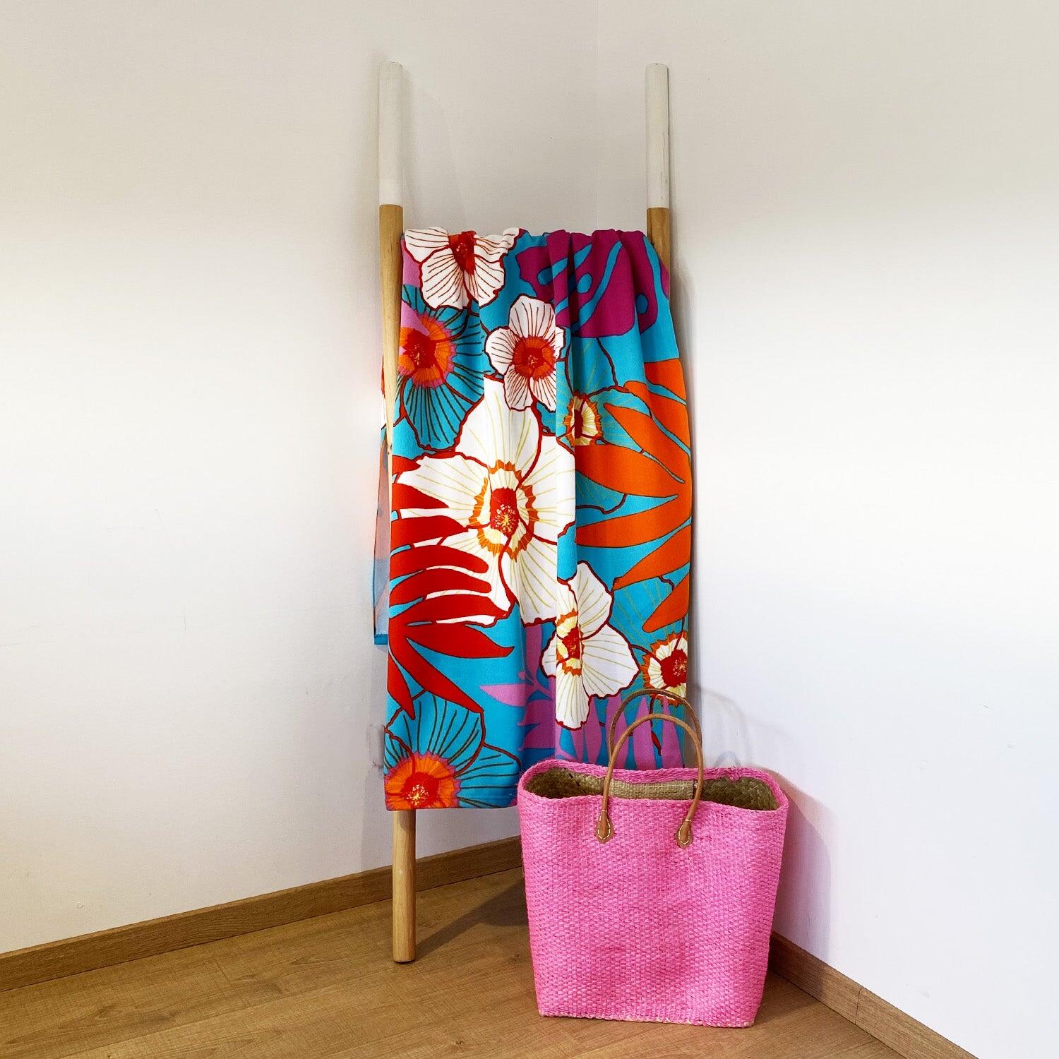 Strandhanddoek Microvezel Multicolor 90x170 250g/m² - Belleza 2/3