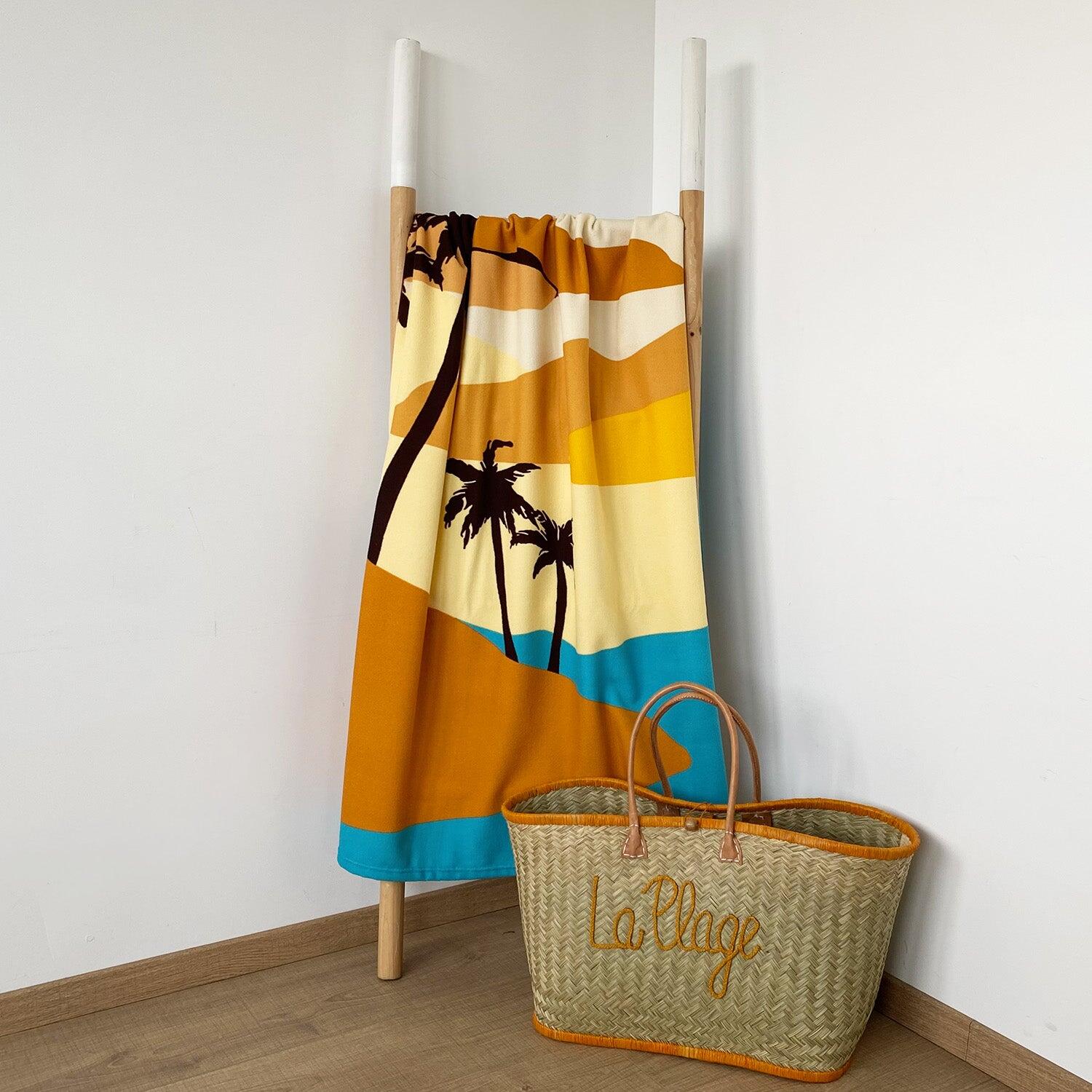 Toalla de playa de microfibra - Dunes - 90x170cm - 250g/m² 2/4