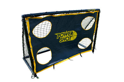 But de foot (1,8 x 1,2m - uPVC) + Mur de Tir Noir