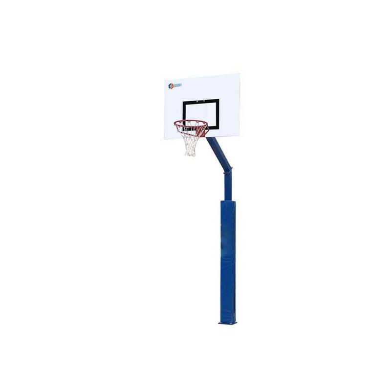 Cesto de basquetebol para exterior sobre placa de base 2,60m