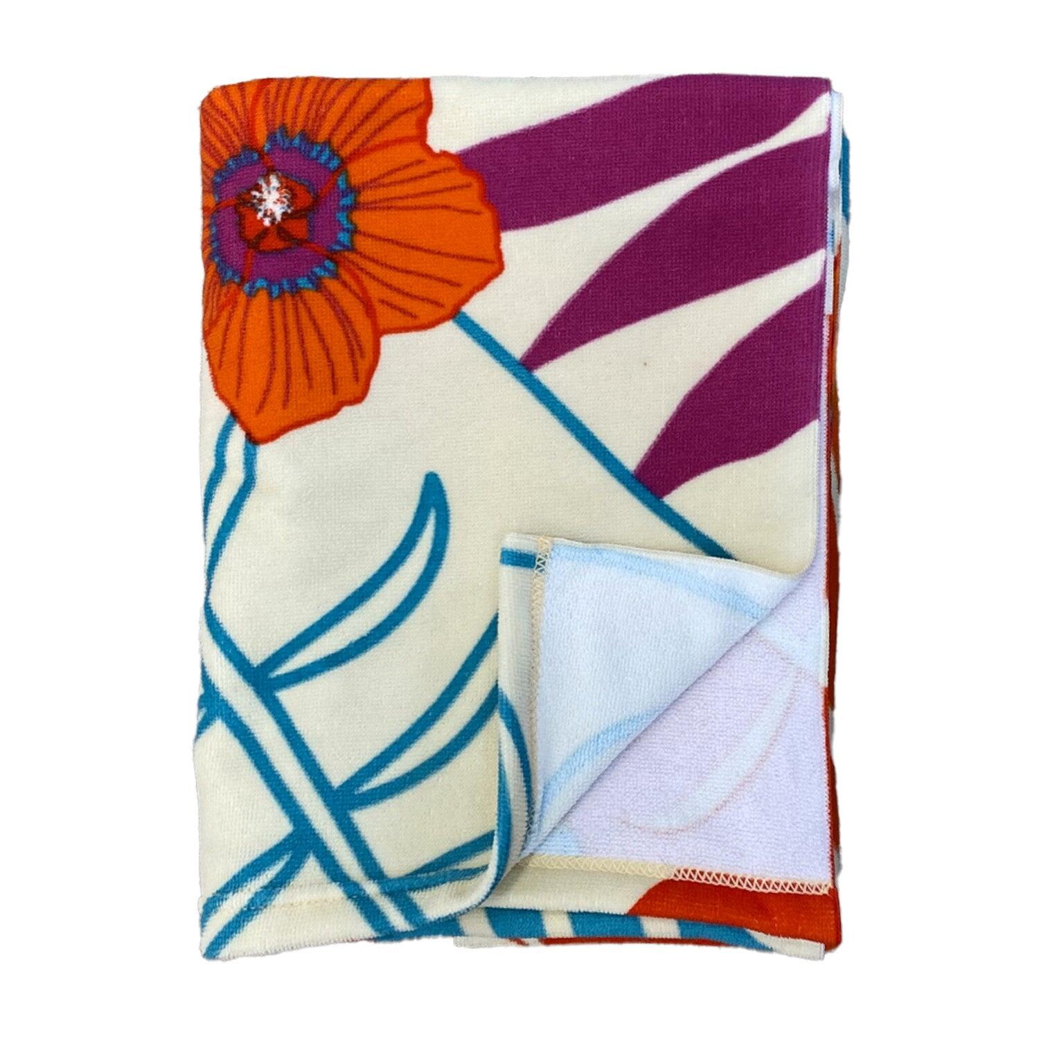 Toalla de playa de microfibra para niños - Lindy - 70x140cm - 250g/m² 3/4