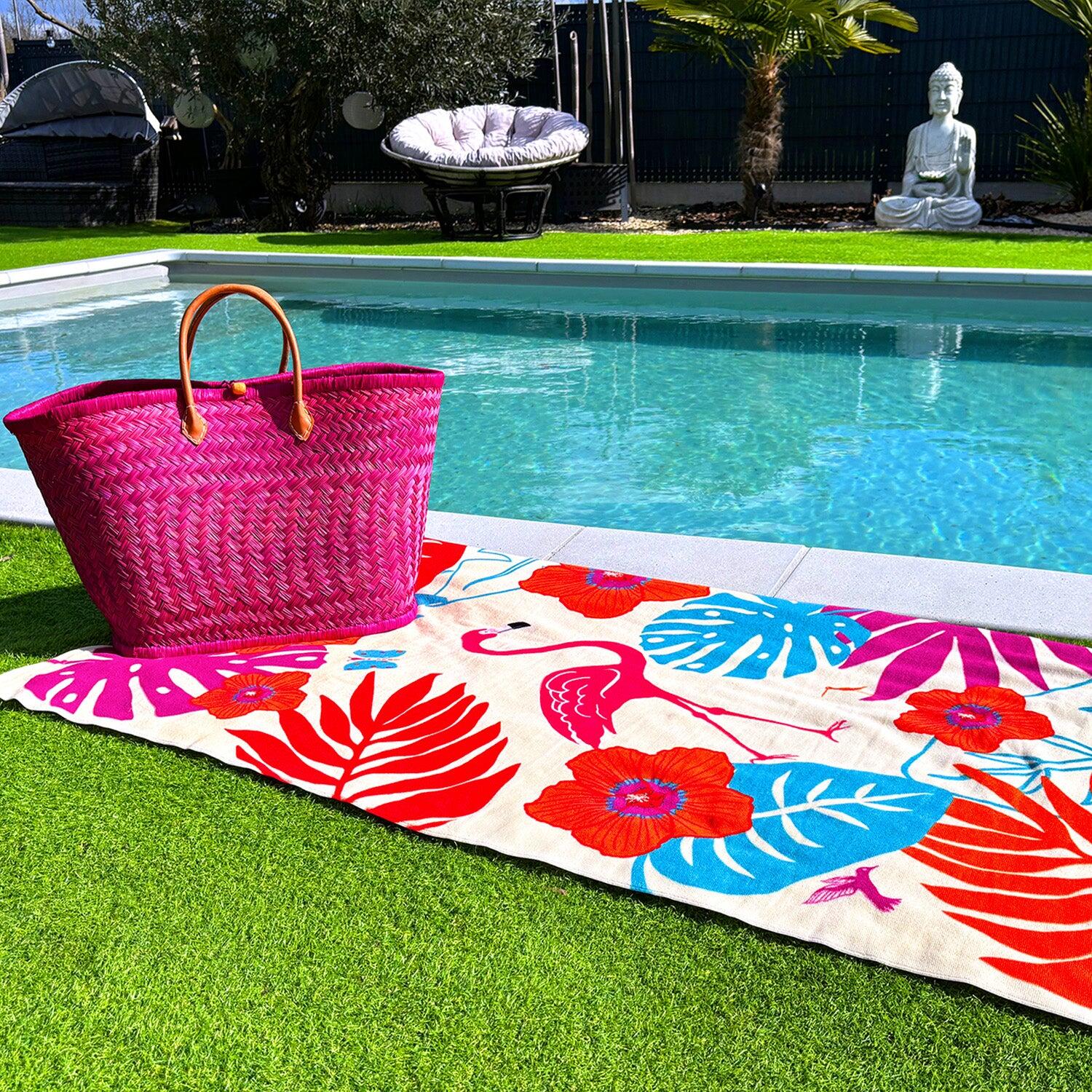 Toalla de playa de microfibra para niños - Lindy - 70x140cm - 250g/m² 4/4