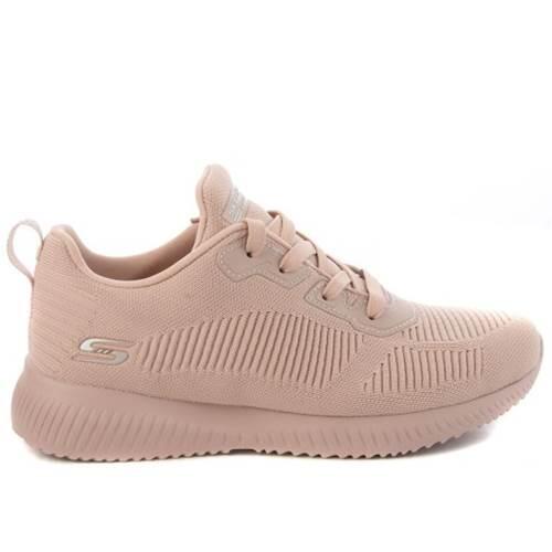 Chaussures Femmes Skechers Bobs Sport Tough Talk rose
