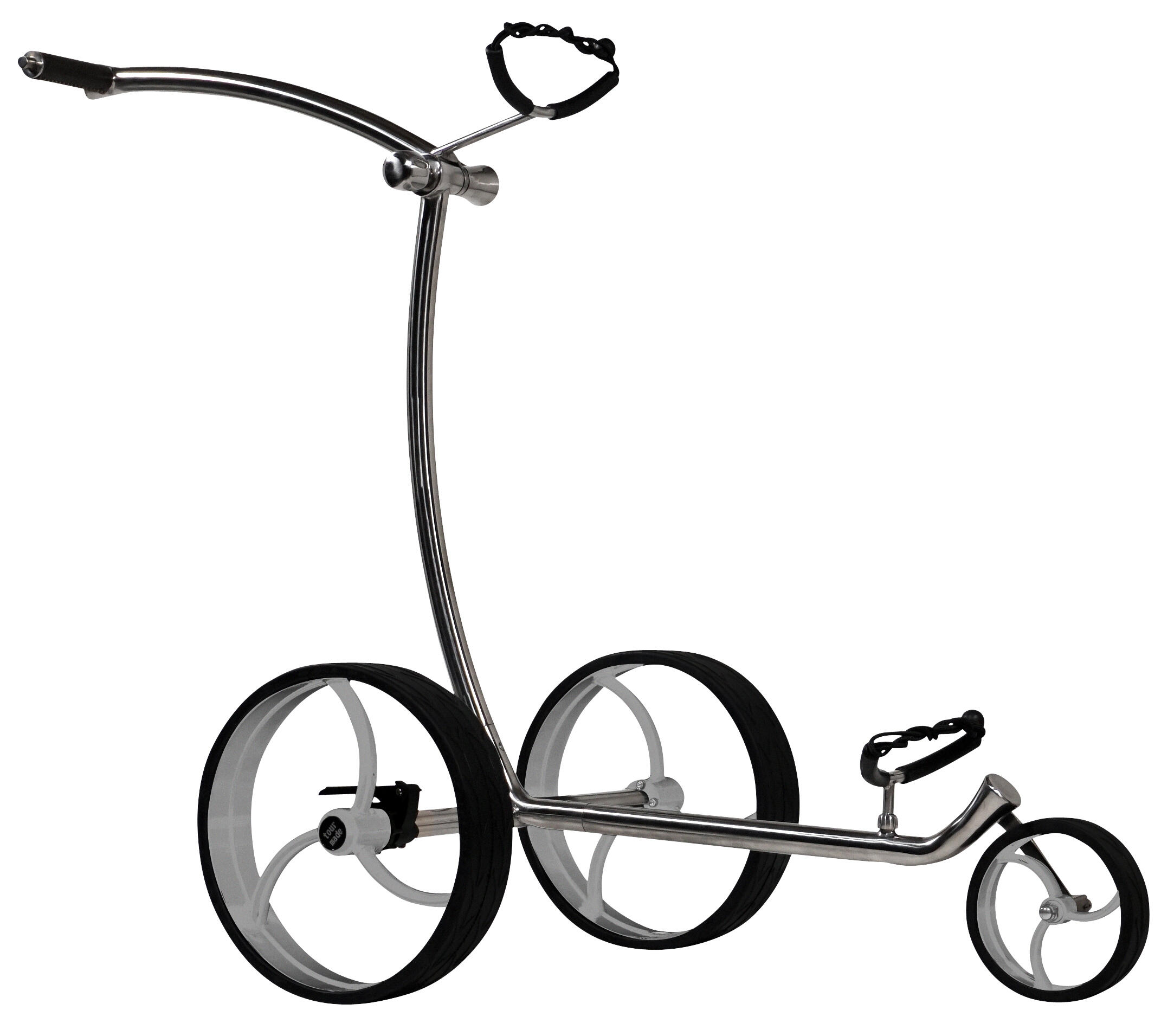 RT-210SX roestvrijstalen duwgolftrolley 1/7