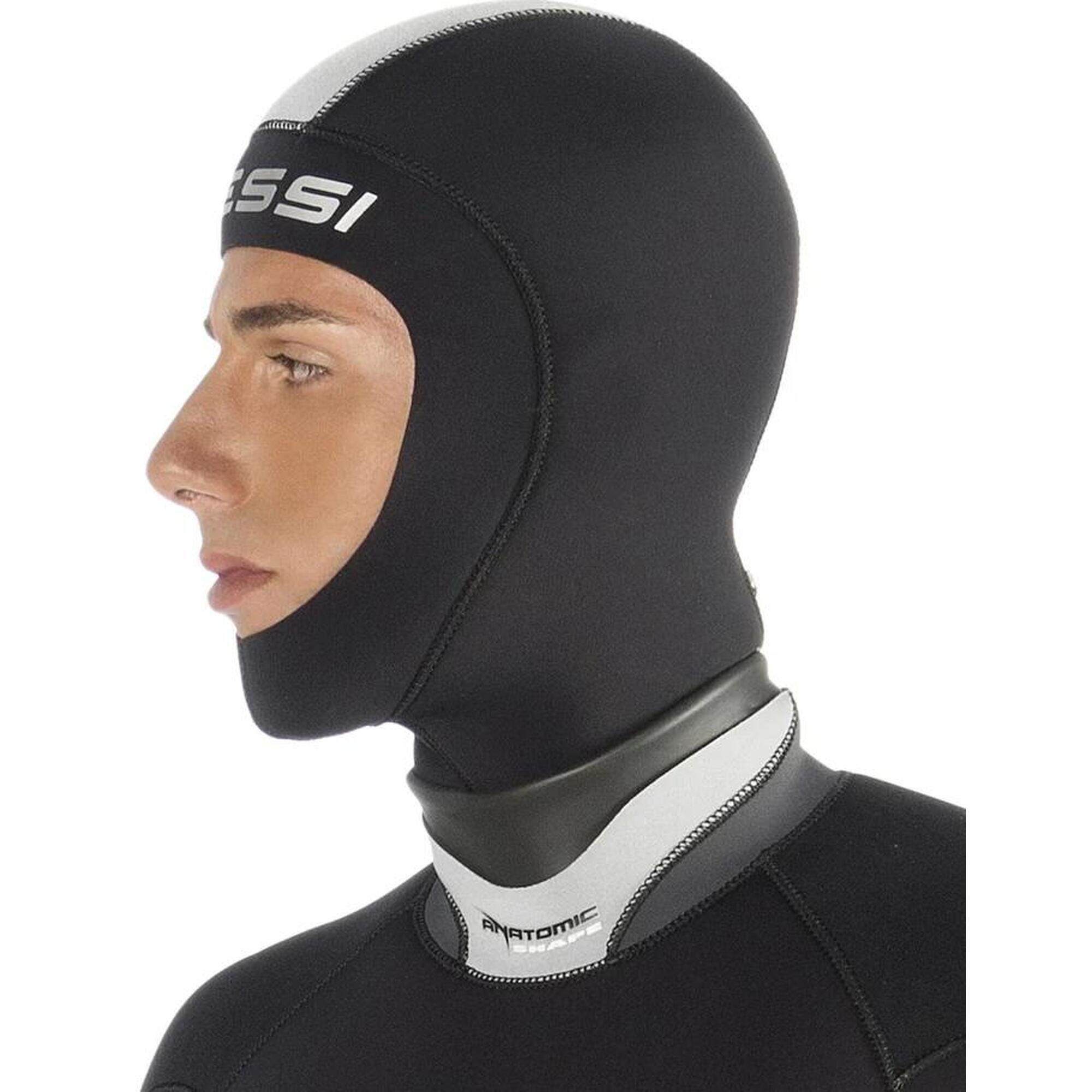 Hood Plus Men's Wetsuit Hood With Safety Snap Hook