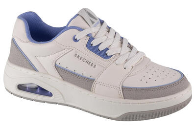 Sportschoenen vrouw skechers uno court courted style wit