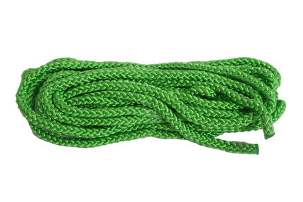 10 Gymnastikseile (9m), grün, im Set