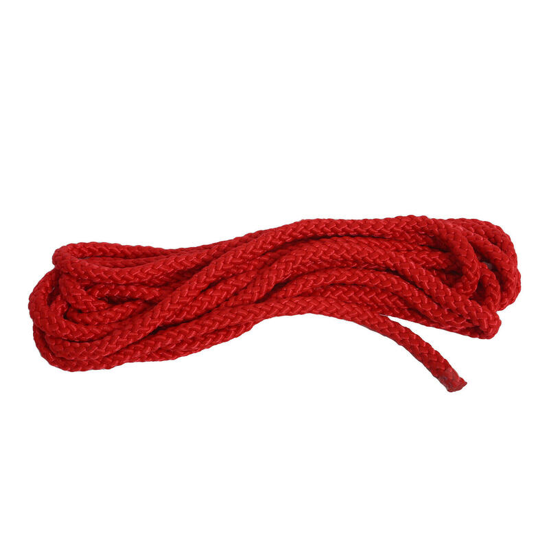 Lot de 10 cordes de gymnastique de 9m couleur rouge