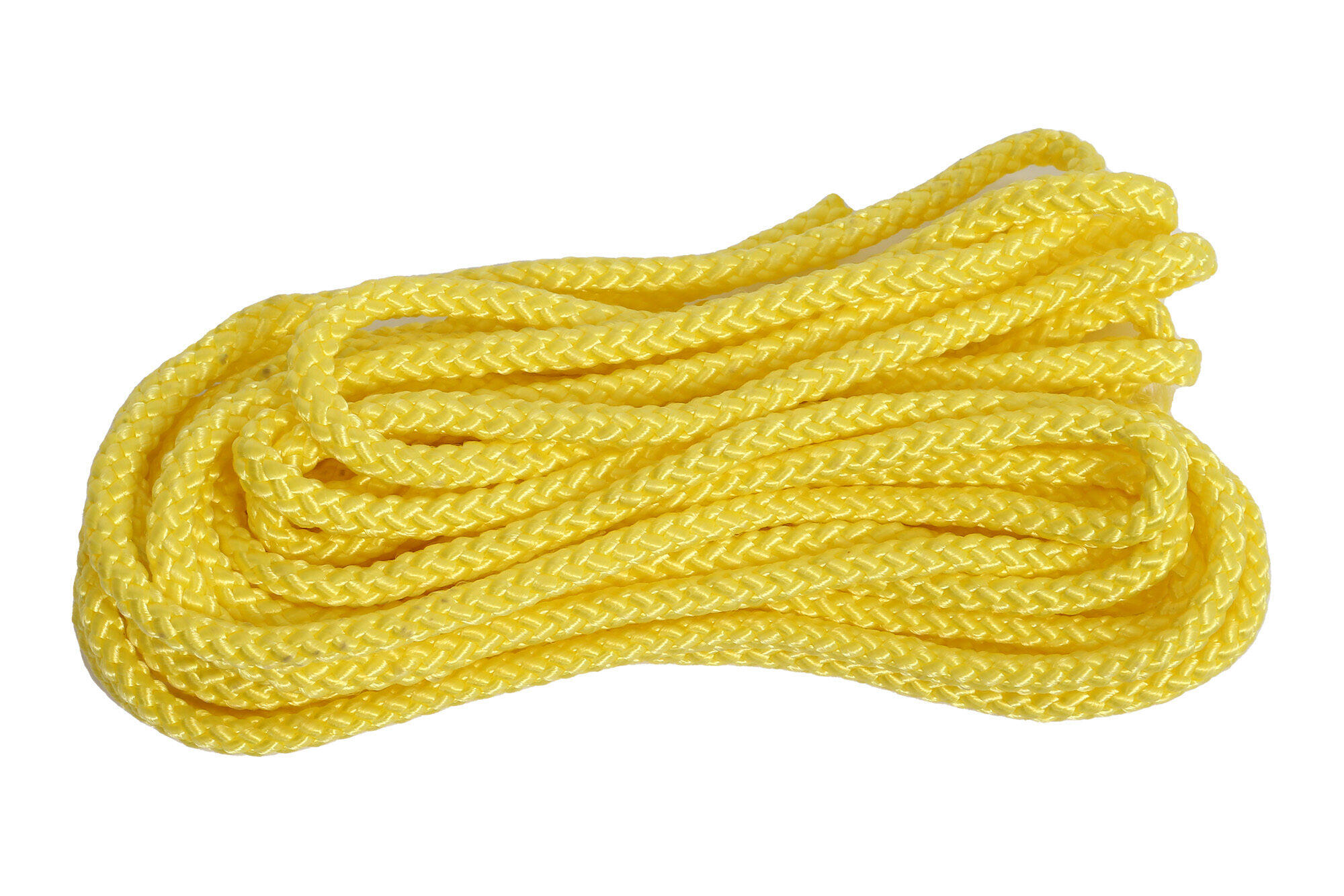 Conjunto de 10 cordas de ginástica de 9 m, amarelo