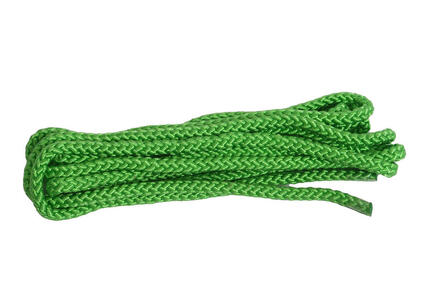 10 Gymnastikseile, 5m, grün, im Set