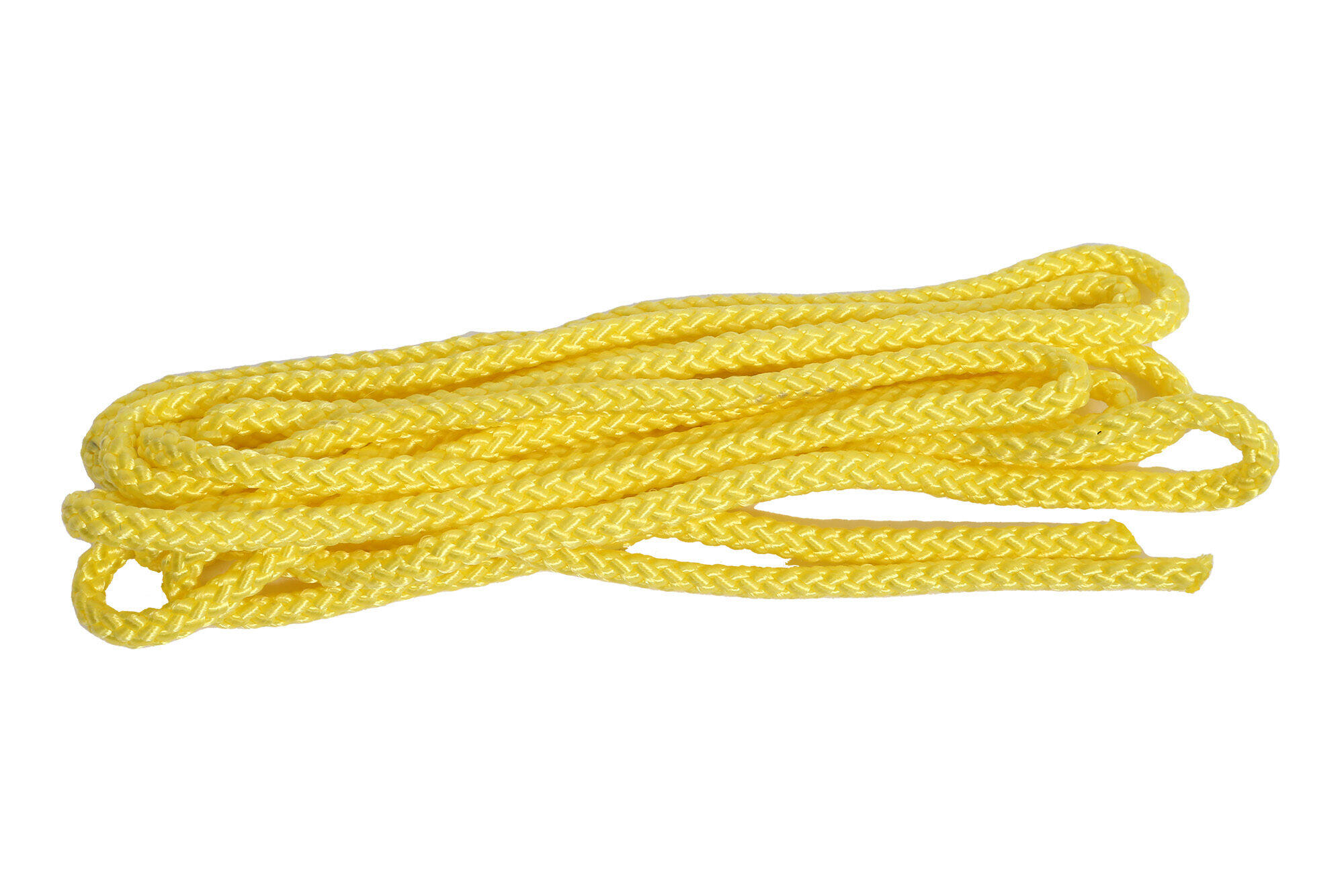Conjunto de 10 cordas de ginástica de 5 m, amarelo