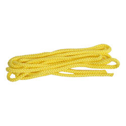 Lot de 10 cordes de gymnastique de 5m couleur jaune