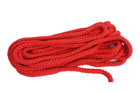 Confezione da 10 corde da ginnastica rosse da 9 m