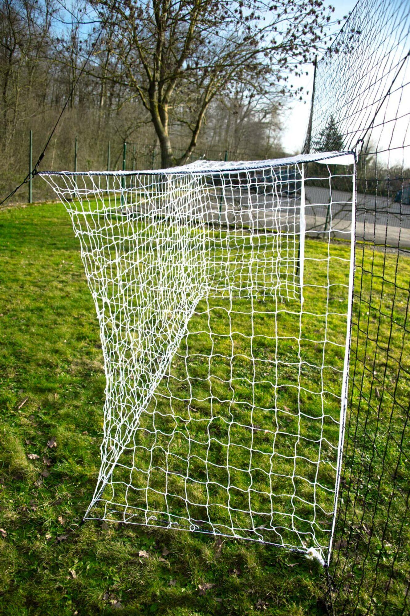 Porta da calcio 3,7 x1,8 m (con rete di protezione integrata 6,5x3 m) 7/7