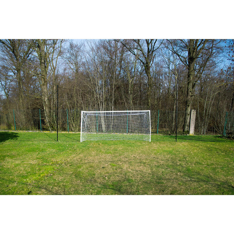 Portería de fútbol de 3,7 x 1,8 m (con red de protección integrada de 6,5 x 3 m)