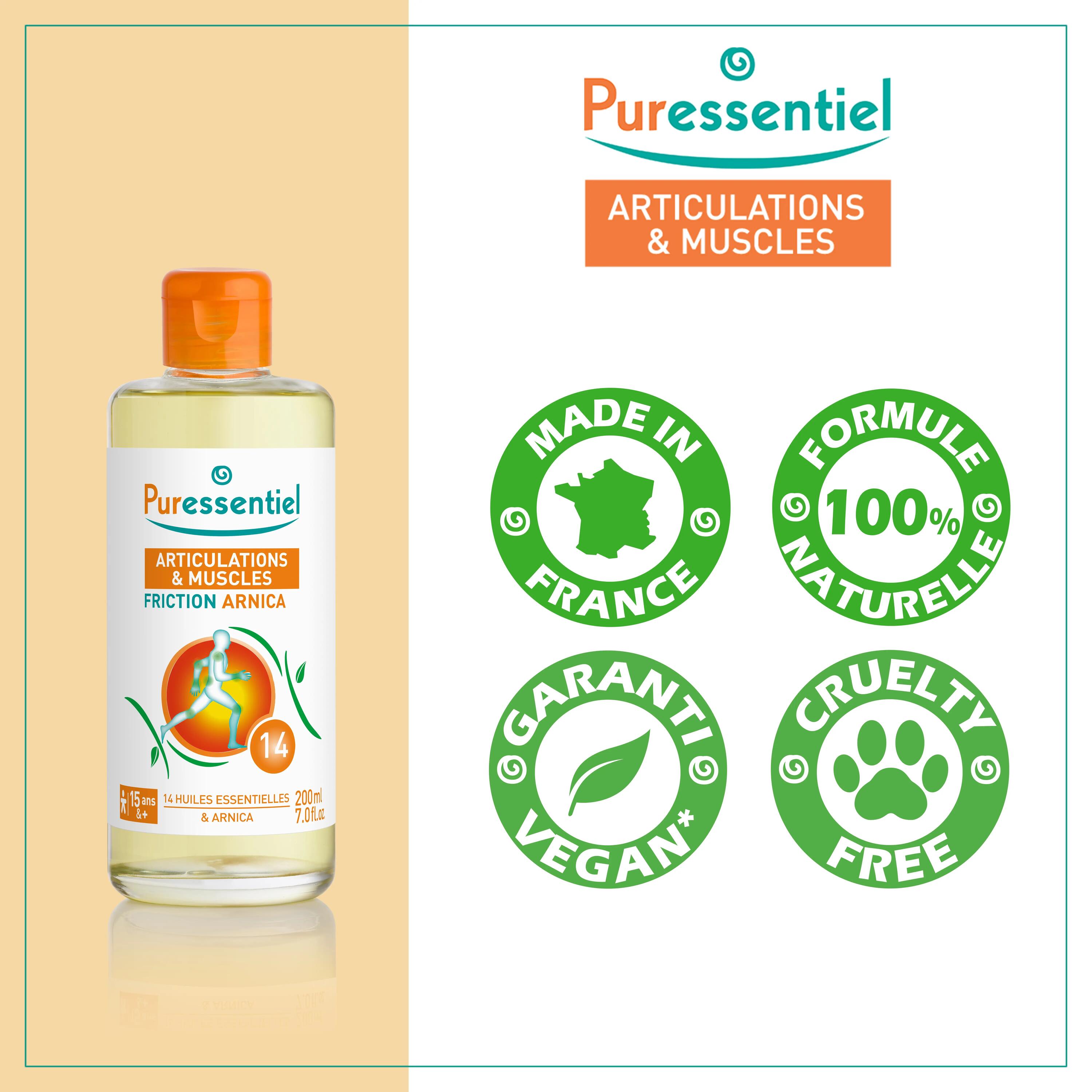 Friction Arnica l Préparation et Récupération sportive l Relaxant l 200 ml 3/4