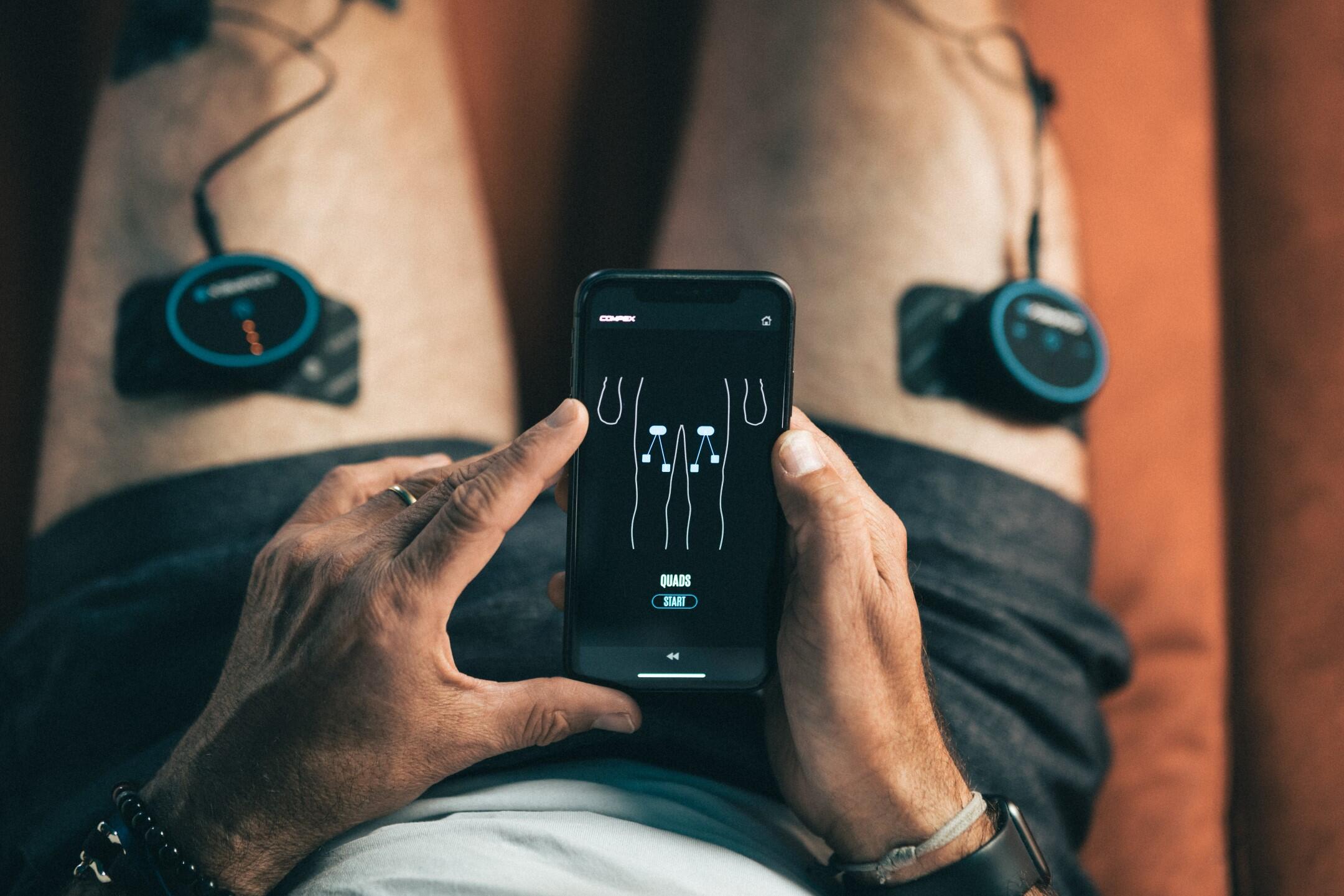 Estimulador Muscular Sem Fio com TENS  Mini 7/7