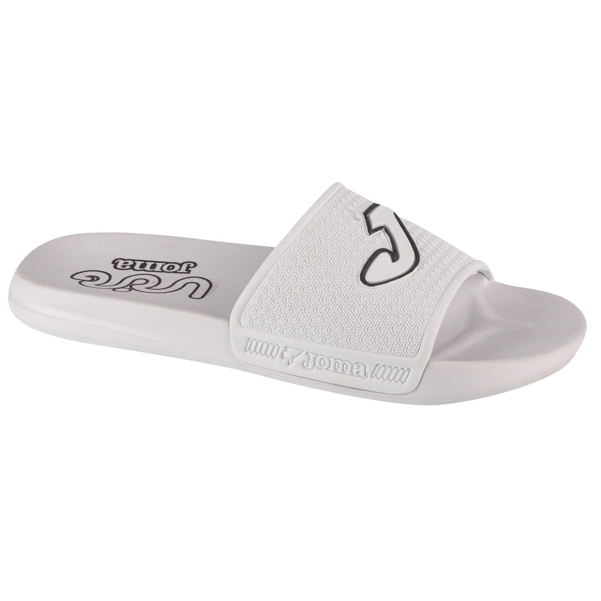 Joma - Chaussons Pour Hommes S.island 24 Sislas - Claquettes - Blanc - 43 - Decathlon