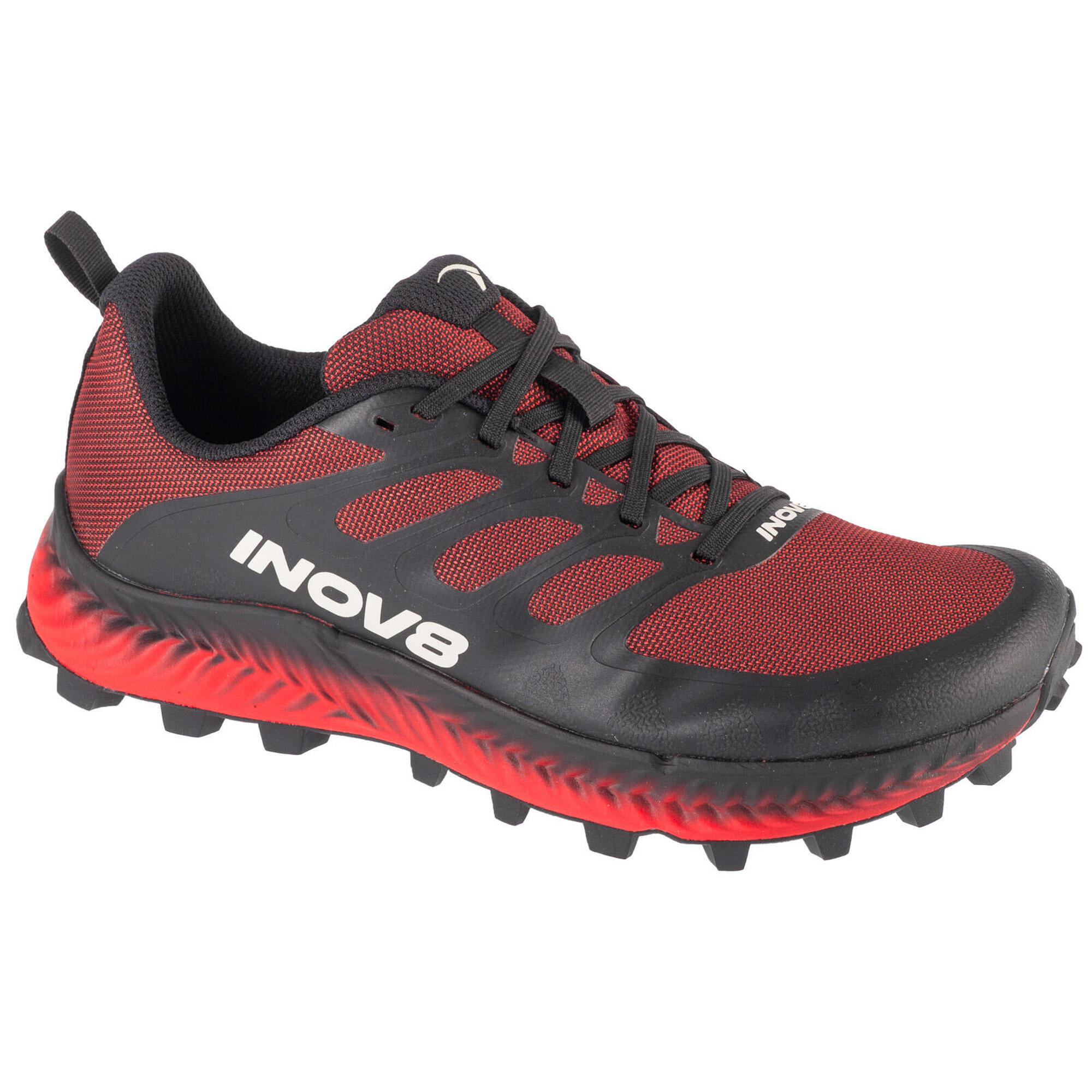 Inov-8 - Chaussures De Running Pour Hommes Mudtalon - Chaussures De Sport - Noir|rouge - 45,5 - Decathlon