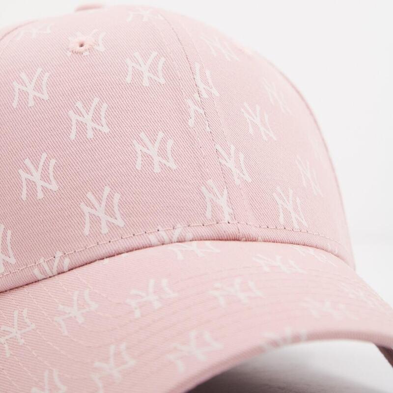 Női baseball sapka, New Era Wmns Monogram 9FORTY New York Yankees Cap, rózsaszín