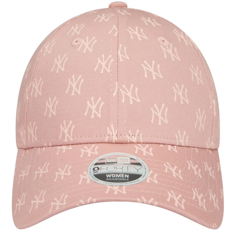 Női baseball sapka, New Era Wmns Monogram 9FORTY New York Yankees Cap, rózsaszín