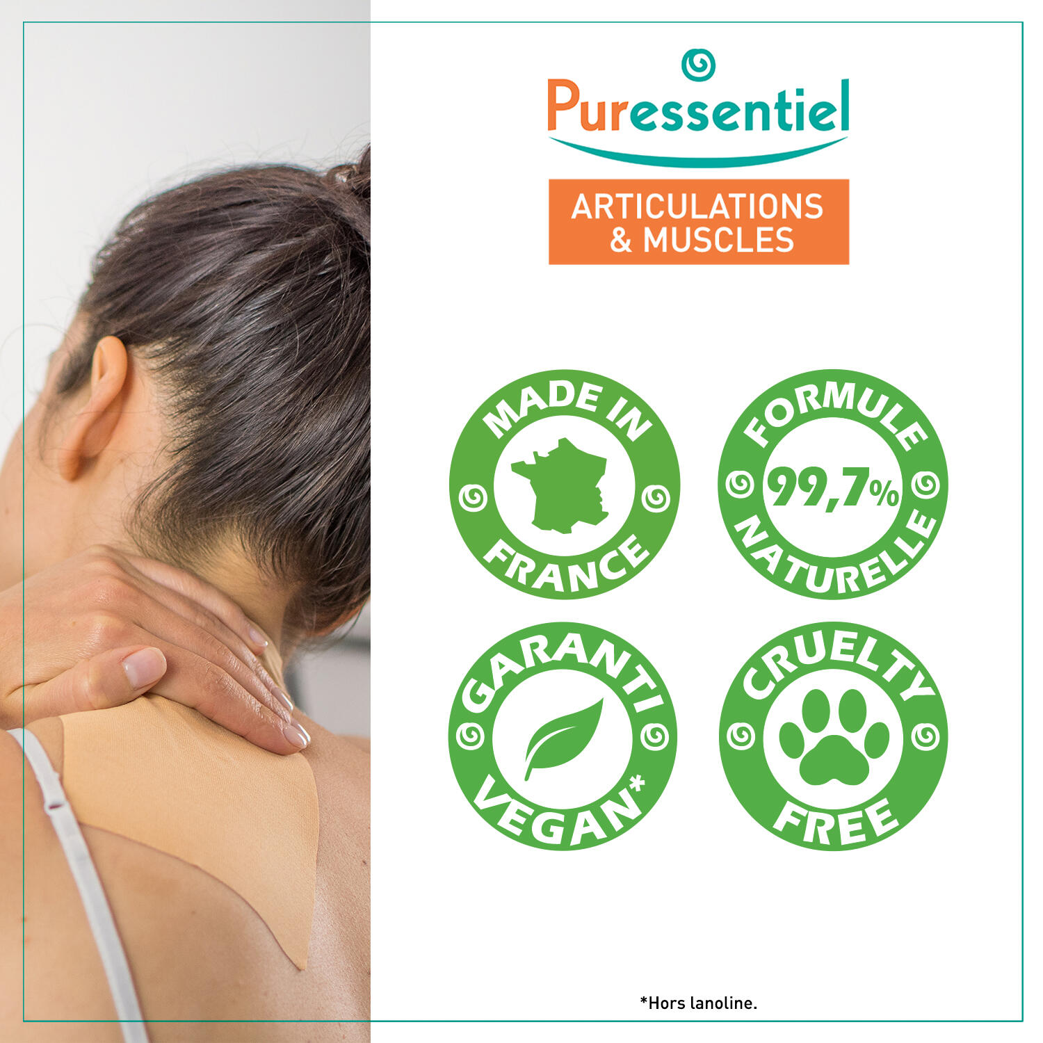 Patchs Pure Heat | Sensation de Chaleur | Apaisant & Décontractant | 3 patchs 4/5