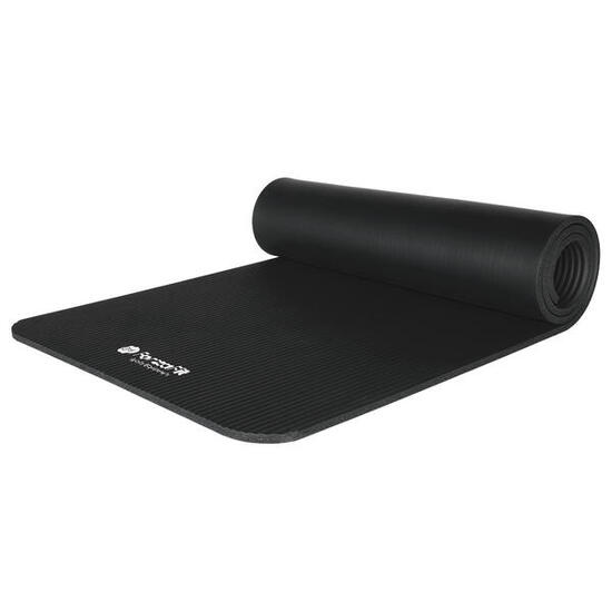 Yogamatte - Fitnessmatte - Grau - Extra dick 12 mm 183 x 61 cm