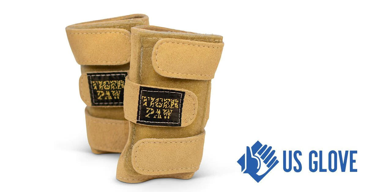 USG Handgelenkstütze Gymnastik - Tiger Paws - Einstellbar - Leder