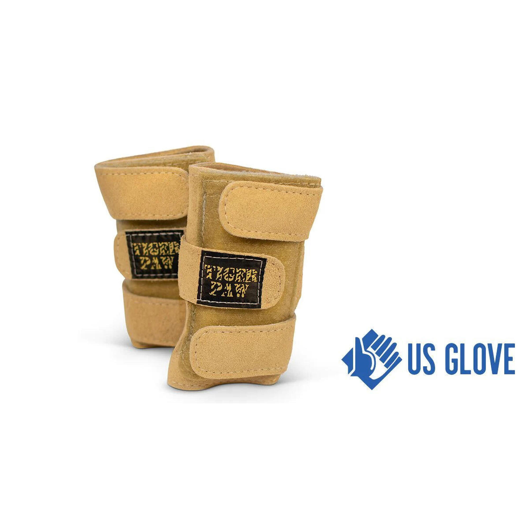 Usg - Poignets De Gymnastique - Tiger Paws - Ajustable - Cuir - Protège-poignets - Beige - 36 Xs - Decathlon