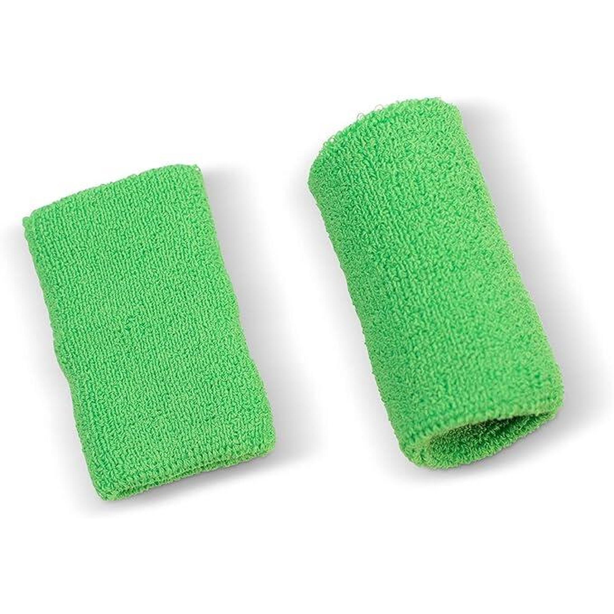 Bandeau de sudation en coton - Poignet - Vert Lime
