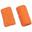 Bandeau de sudation en coton - Poignet - Orange Fluo