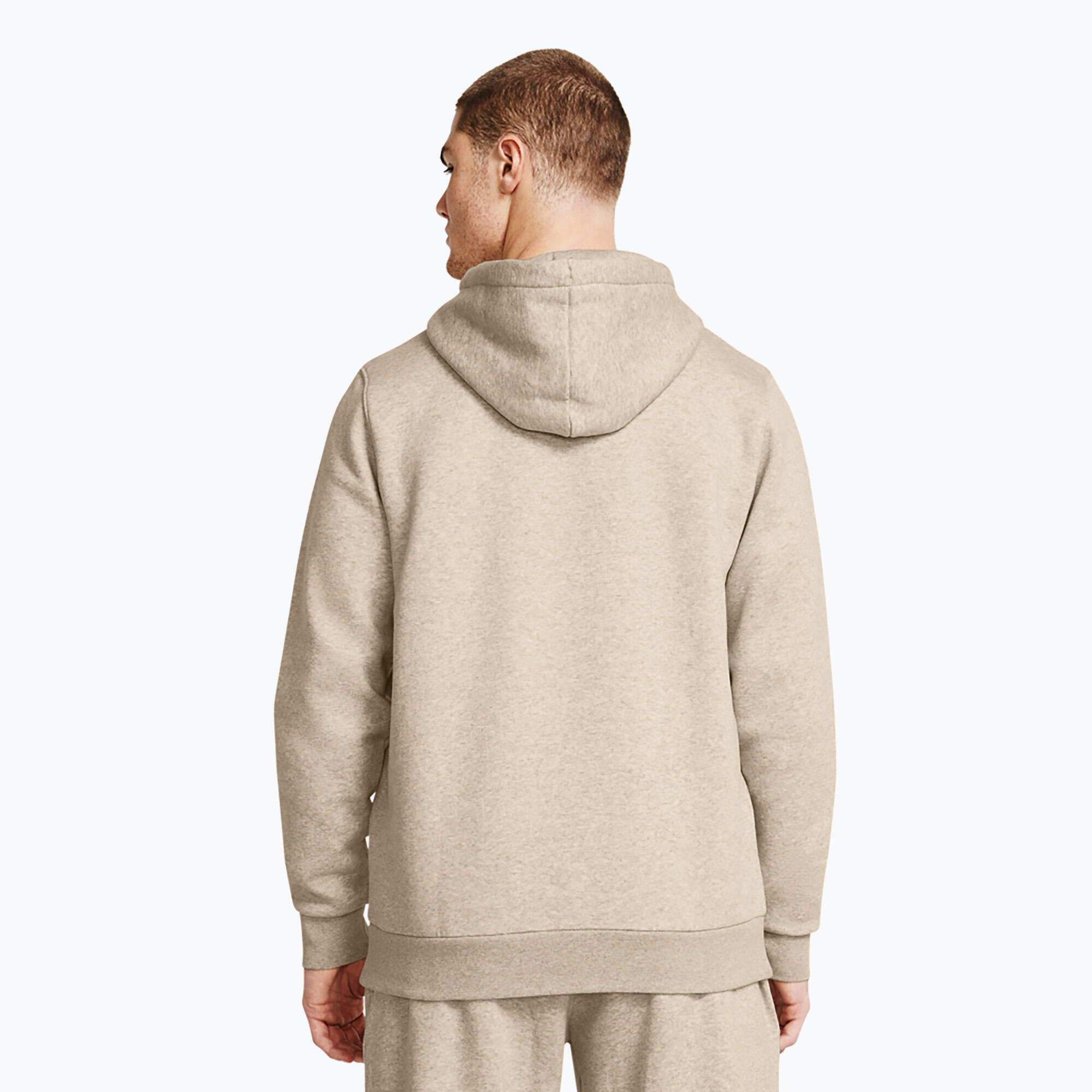 Felpa con cappuccio in pile Under Armour Essential da uomo 2/5