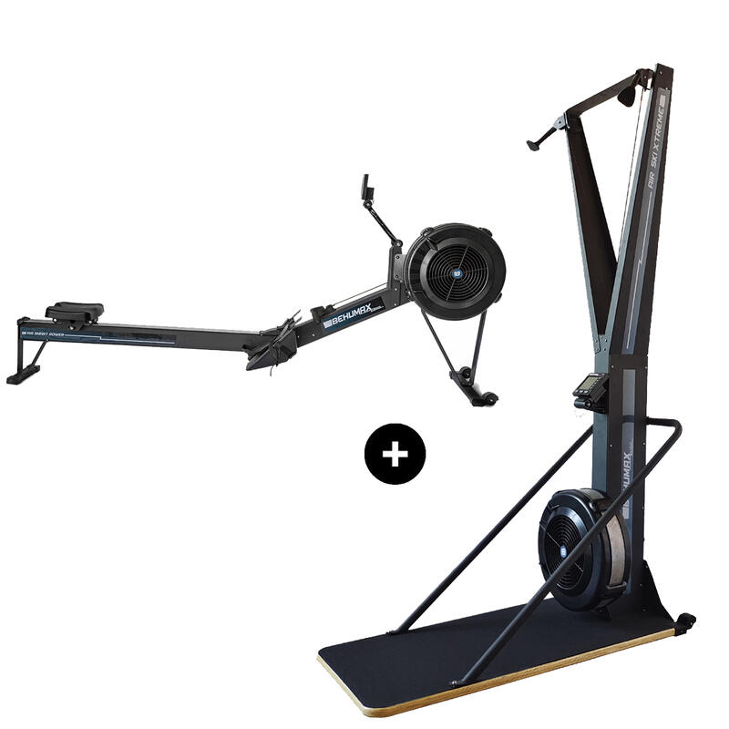 Máquina de remo Air Smart Rower & Máquina de esquí Air Ski Xtreme