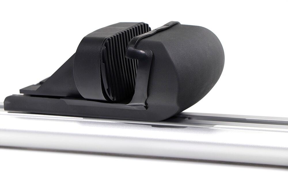 Owen 4.1 | Universal Dachträger 120cm für Offene Reling | Aluminium Relingträger bis 90kg | T-Nut 14mm | Schwarz