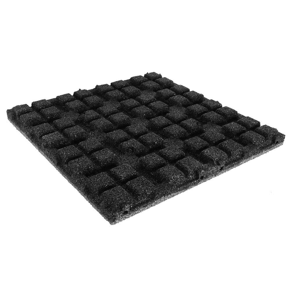 Piastrella in gomma 45 mm - 50 x 50 cm - Grigia 3/5