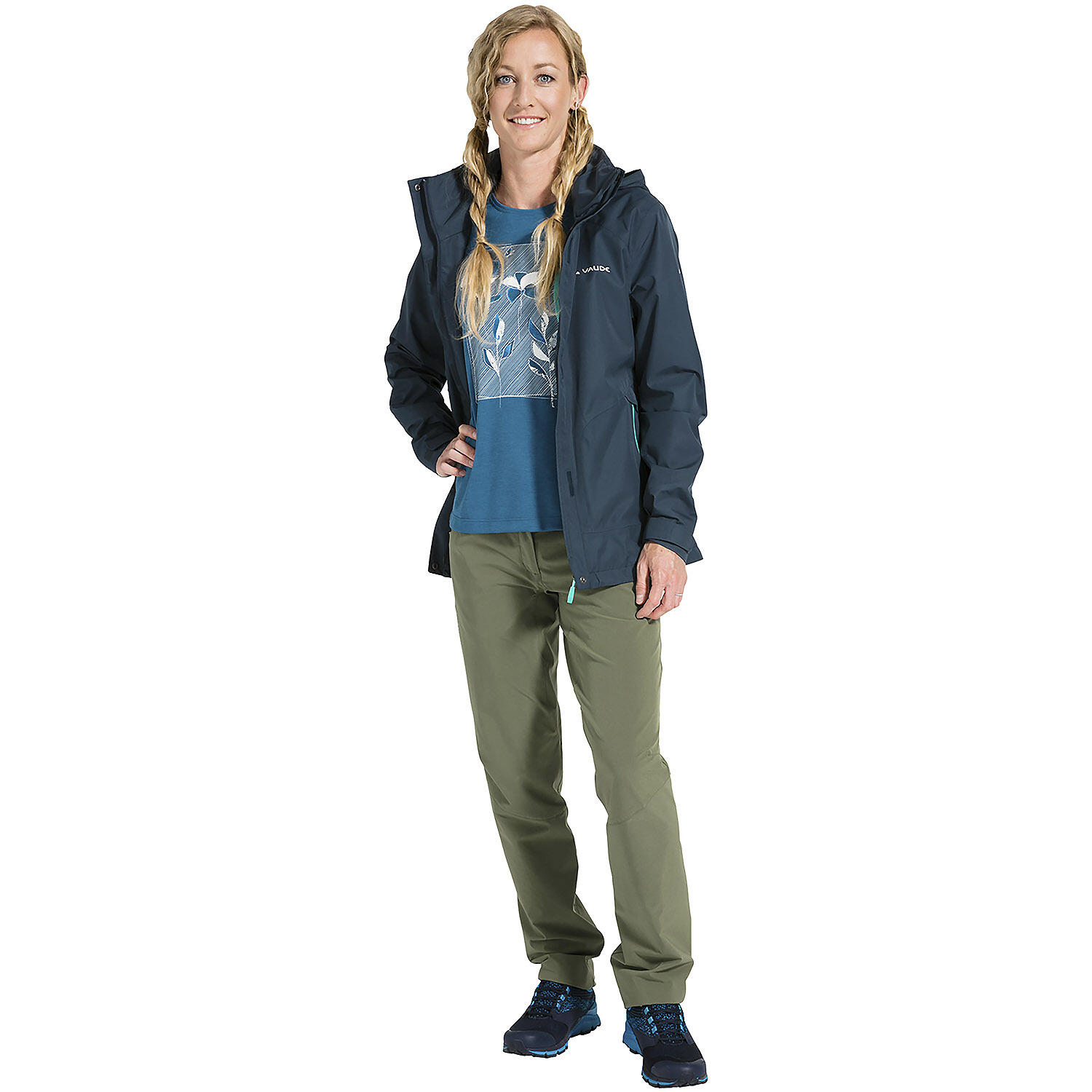 Veste de randonnée pour femme Vaude Wo Elope 3/6
