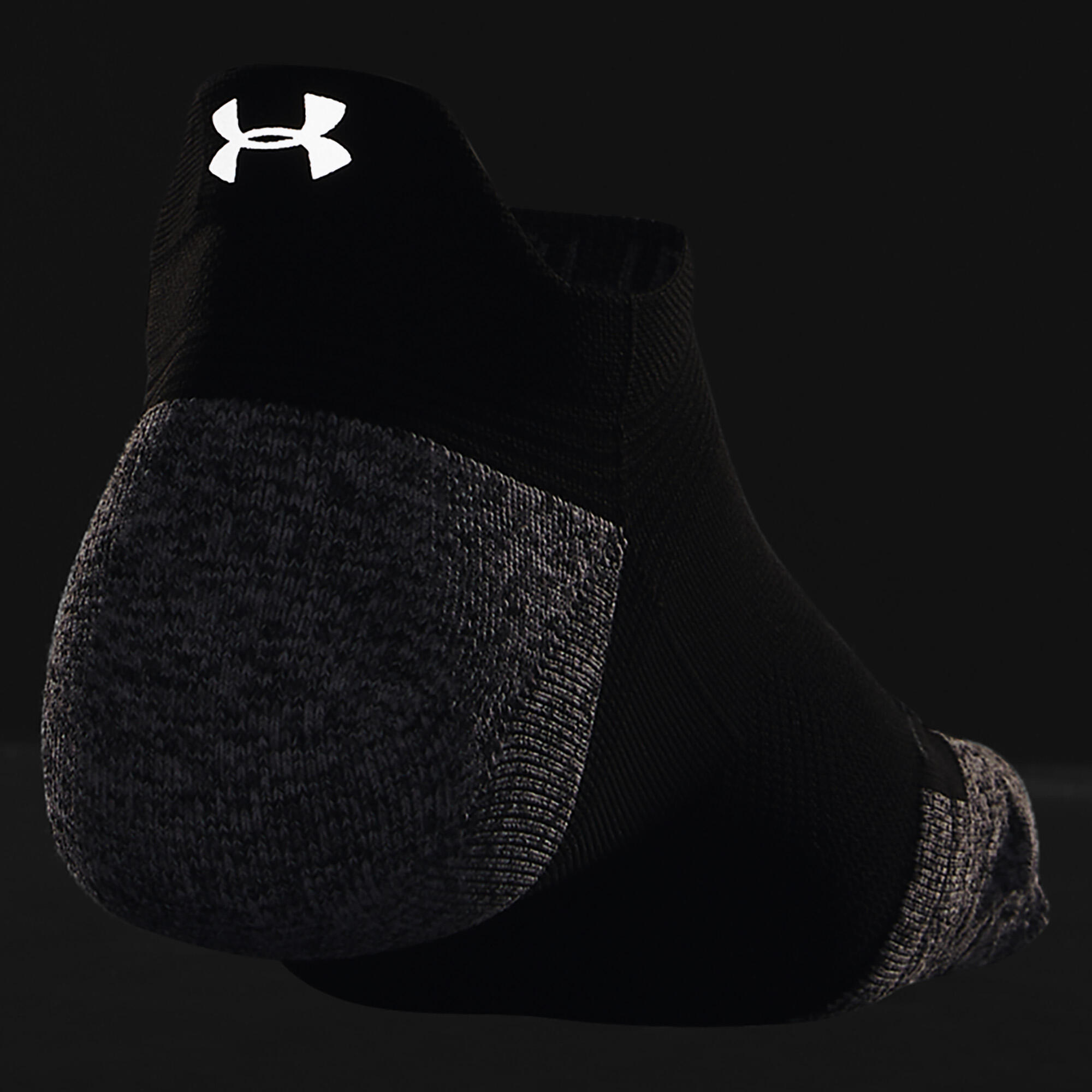 Unisex Adult Cushioned Ankle Socks (Black) 2/3