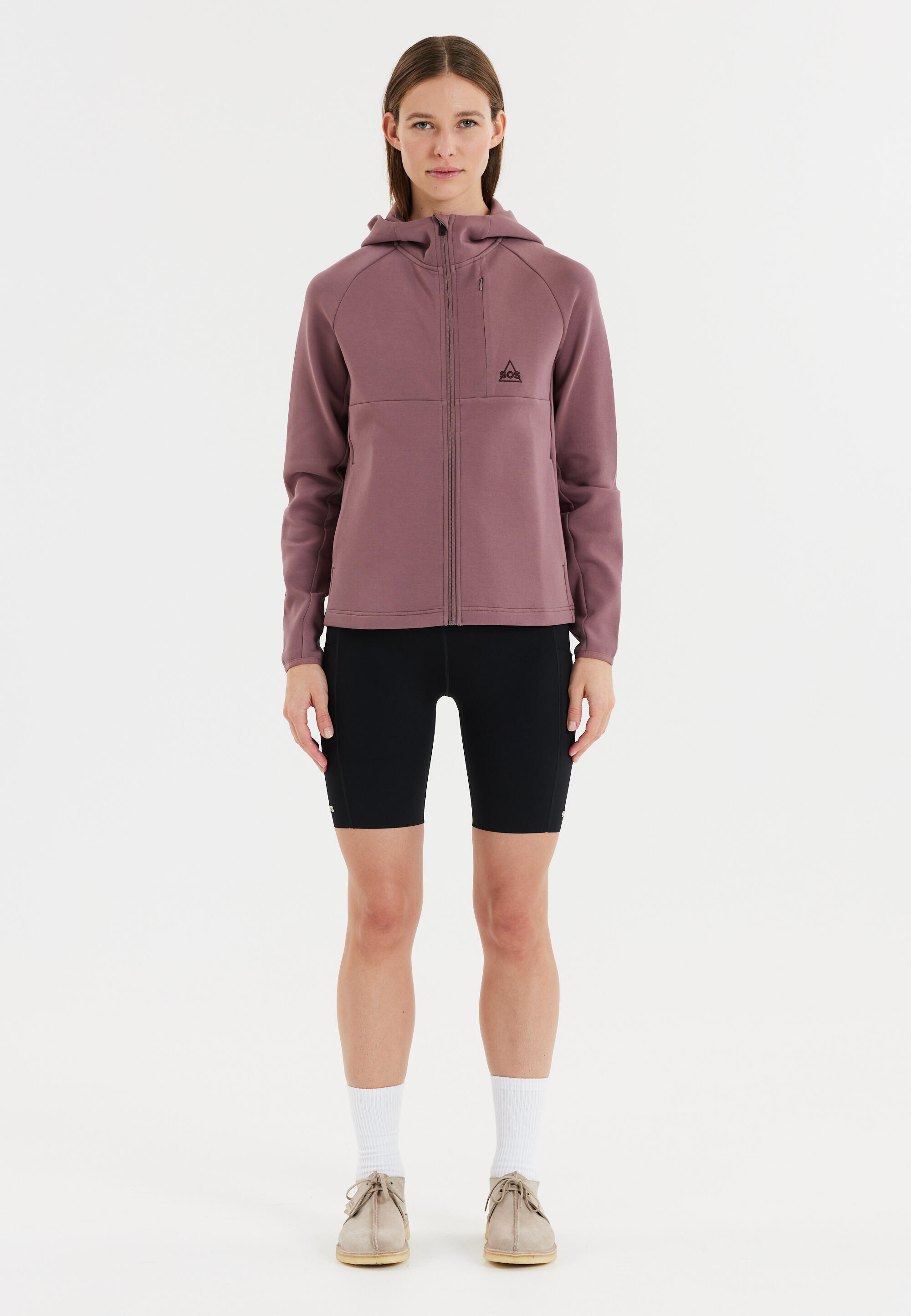 Sweatshirt à capuche zippé femme SOS Vail 3/5