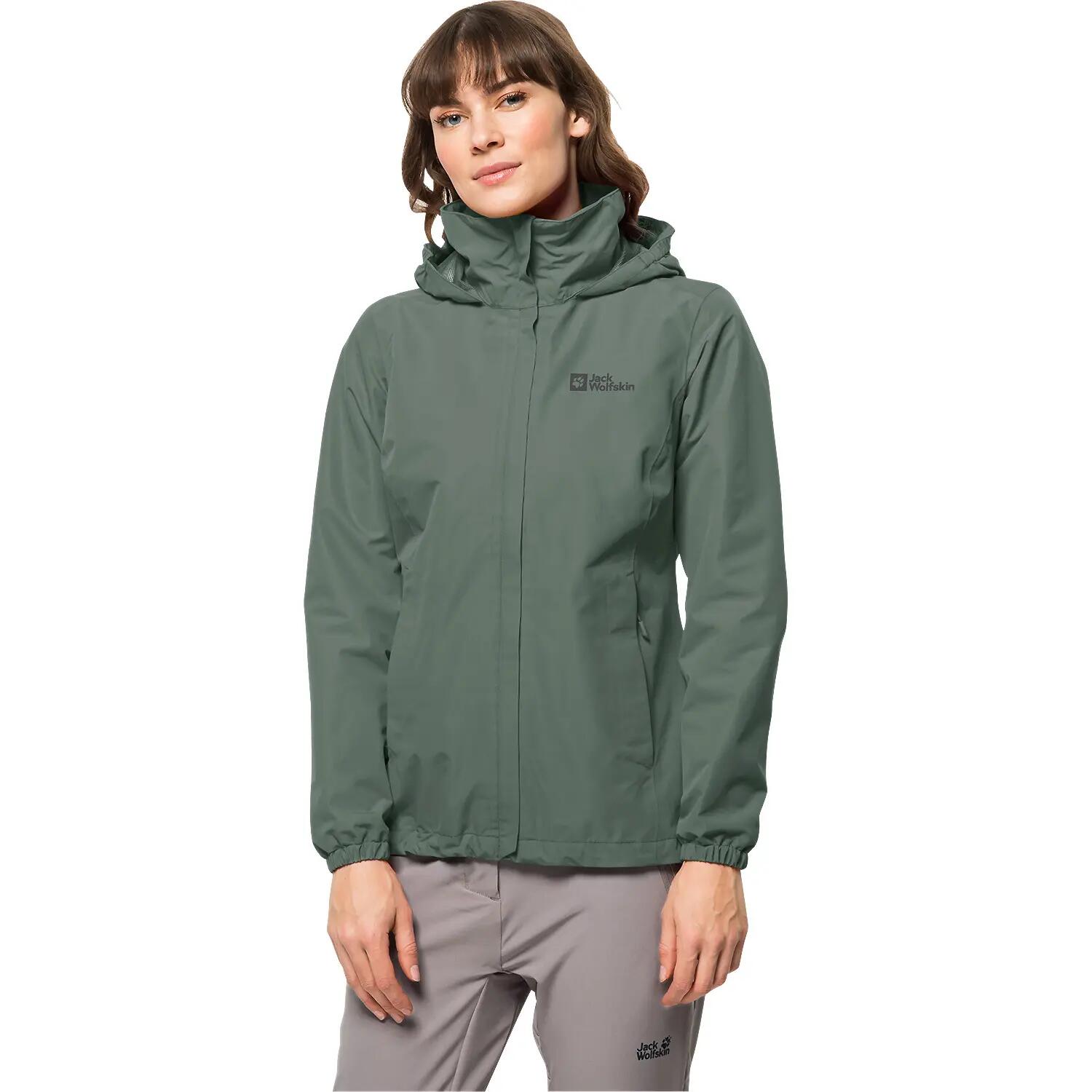 Jack Wolfskin Stormy Point 2L damesregenjas 2/5