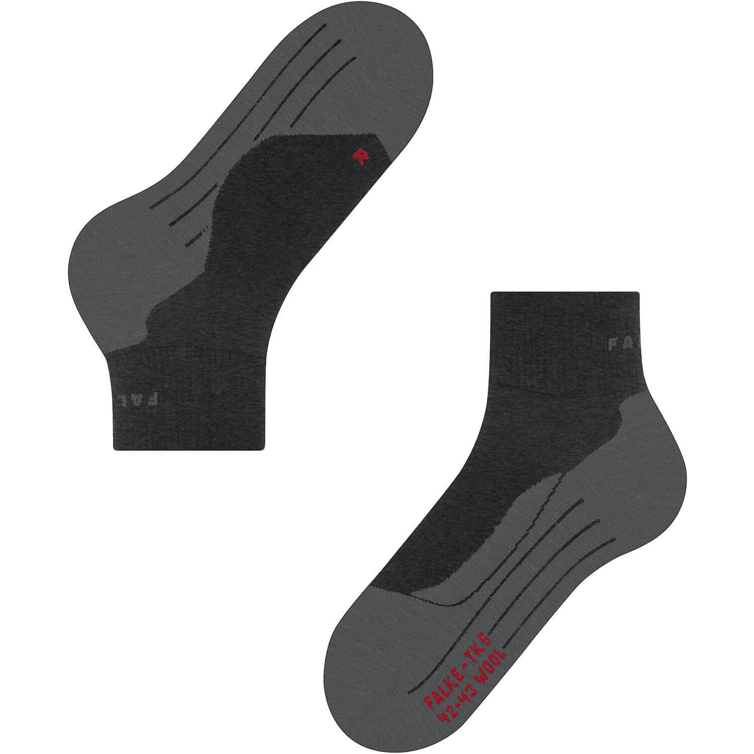 Wandersocke TK5 short 3/6