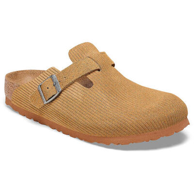 Ciabatte unisex Birkenstock Boston Corduroy Cork