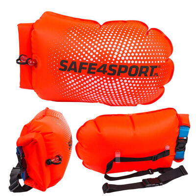 Boa gonfiabile di sicurezza per il nuoto PerfectSwimmer+ con tasca portaoggetti