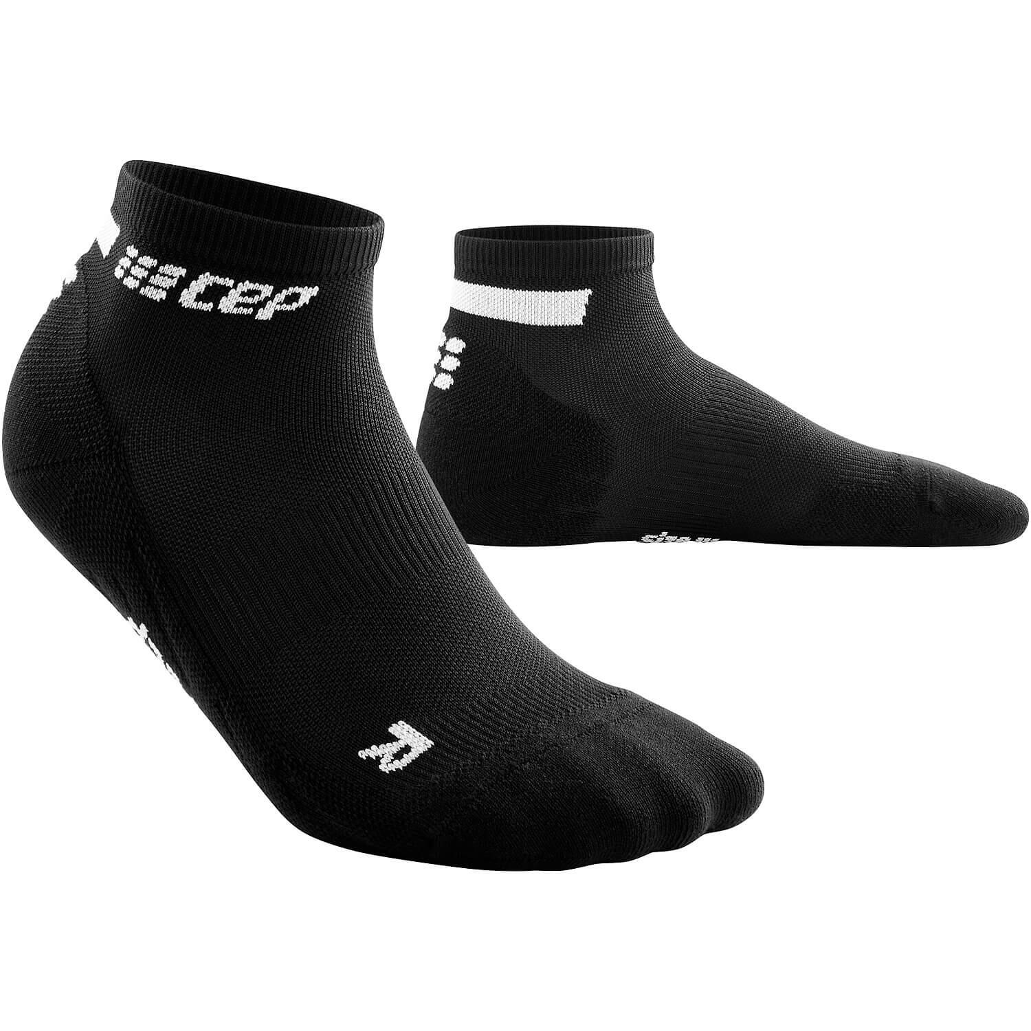 Calcetines cortos de compresión para mujer CEP Compression the run V4 3/7