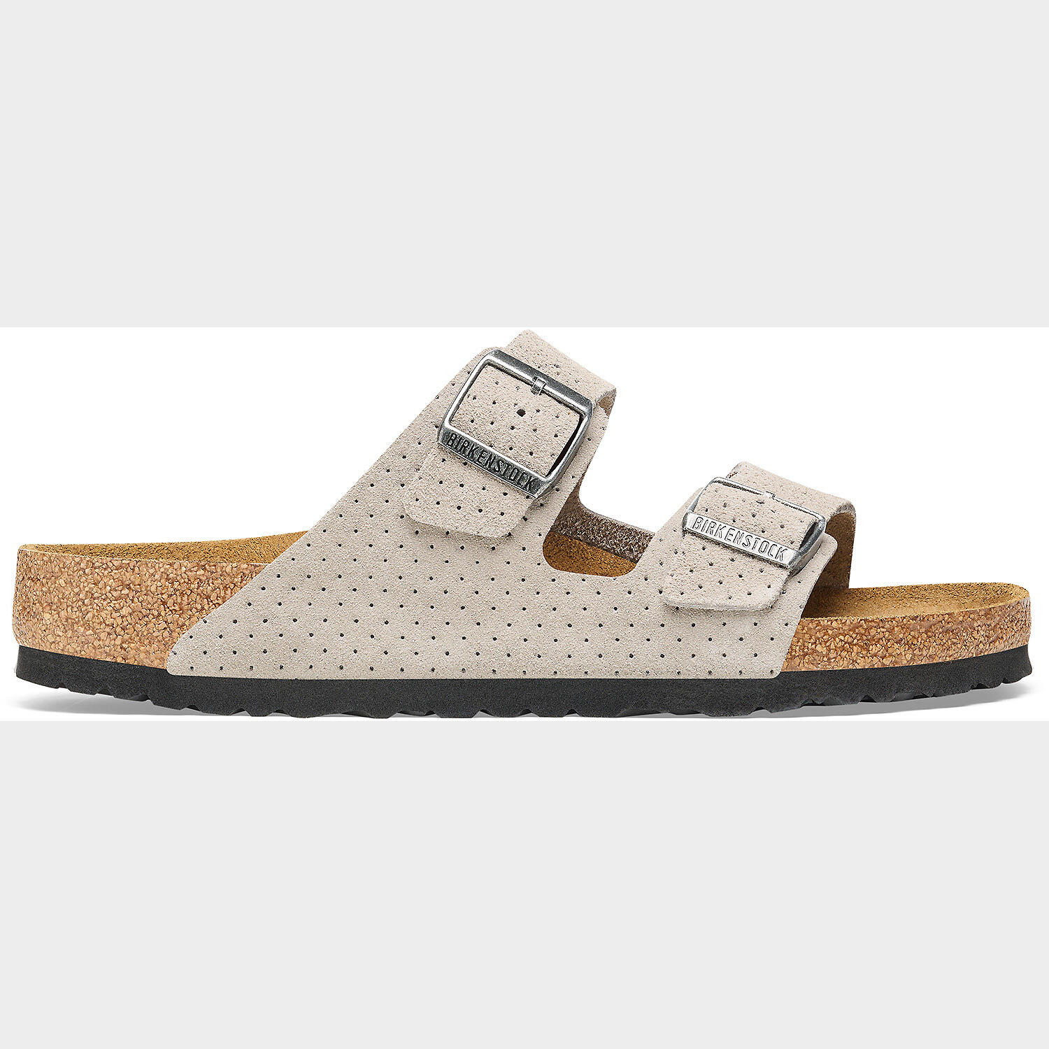 Sandale arizona en suede perforé pour adulte 4/6