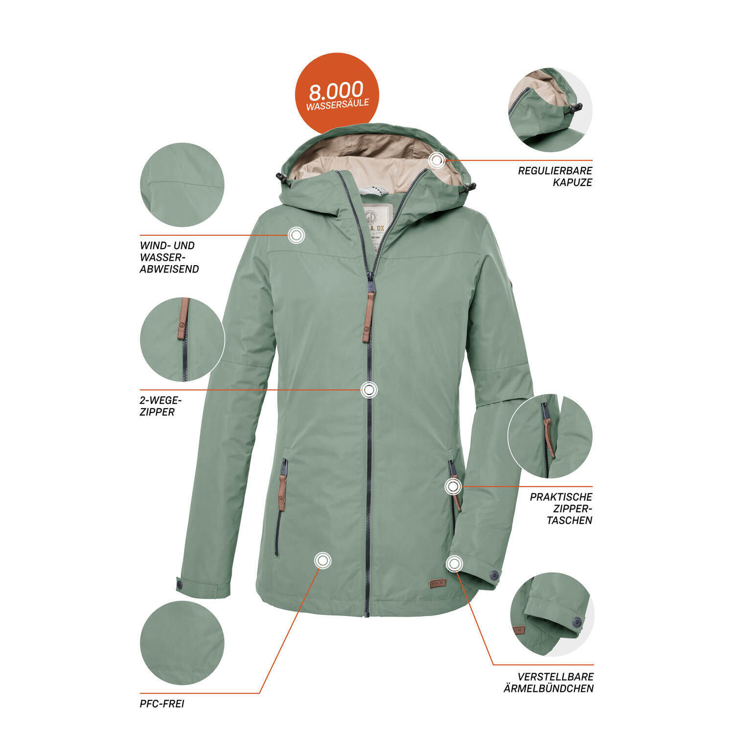 Damen Jacke GS 18 6/6