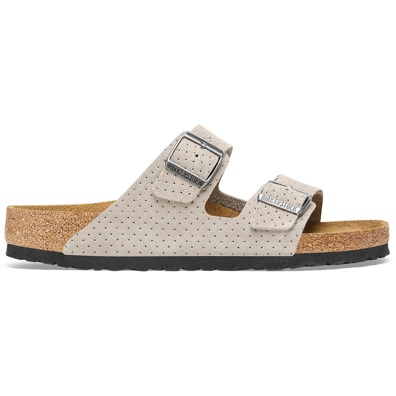 Sandale arizona en suede perforé pour adulte 3/6