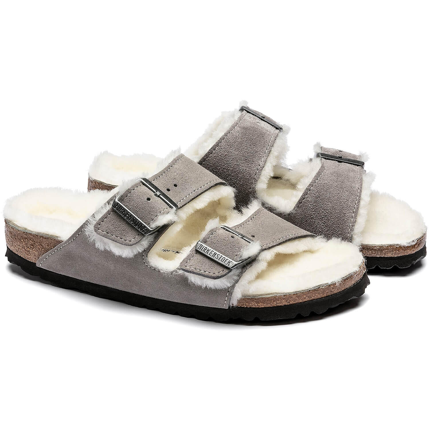 Sandálias Birkenstock Arizona fourrée Birkenstock 2/7