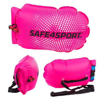 Boa gonfiabile di sicurezza per il nuoto PerfectSwimmer+ con tasca portaoggetti